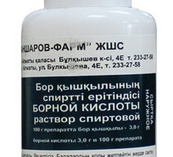 Борной кислоты раствор