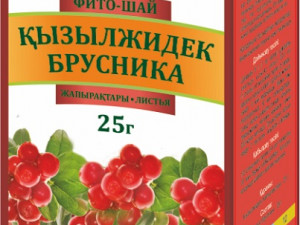 Брусники листья