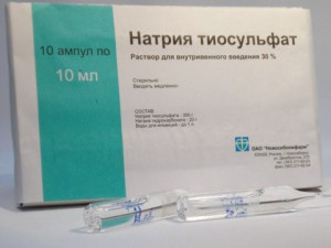 Натрия тиосульфат