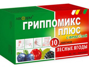 Гриппомикс с фруктозой