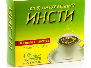 Лимон дәмі бар инсти шайы