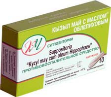 Облепиховое масло свечи КМ